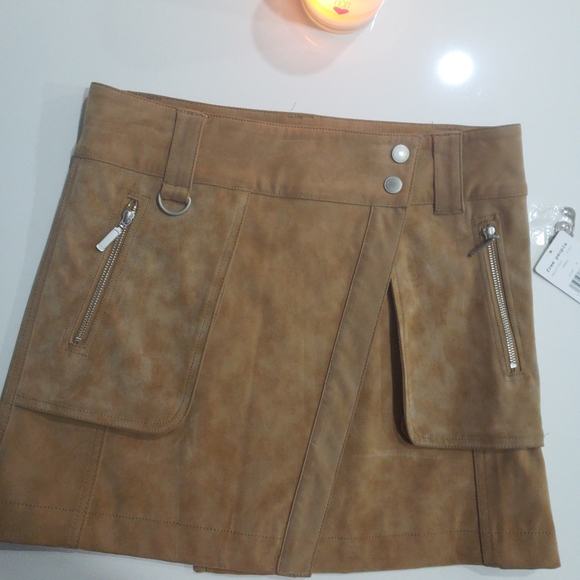 NWT WOMEN'S SIZE 8 FREE PEOPLE CARSON UTILITY SKIR - Picture 2 of 4